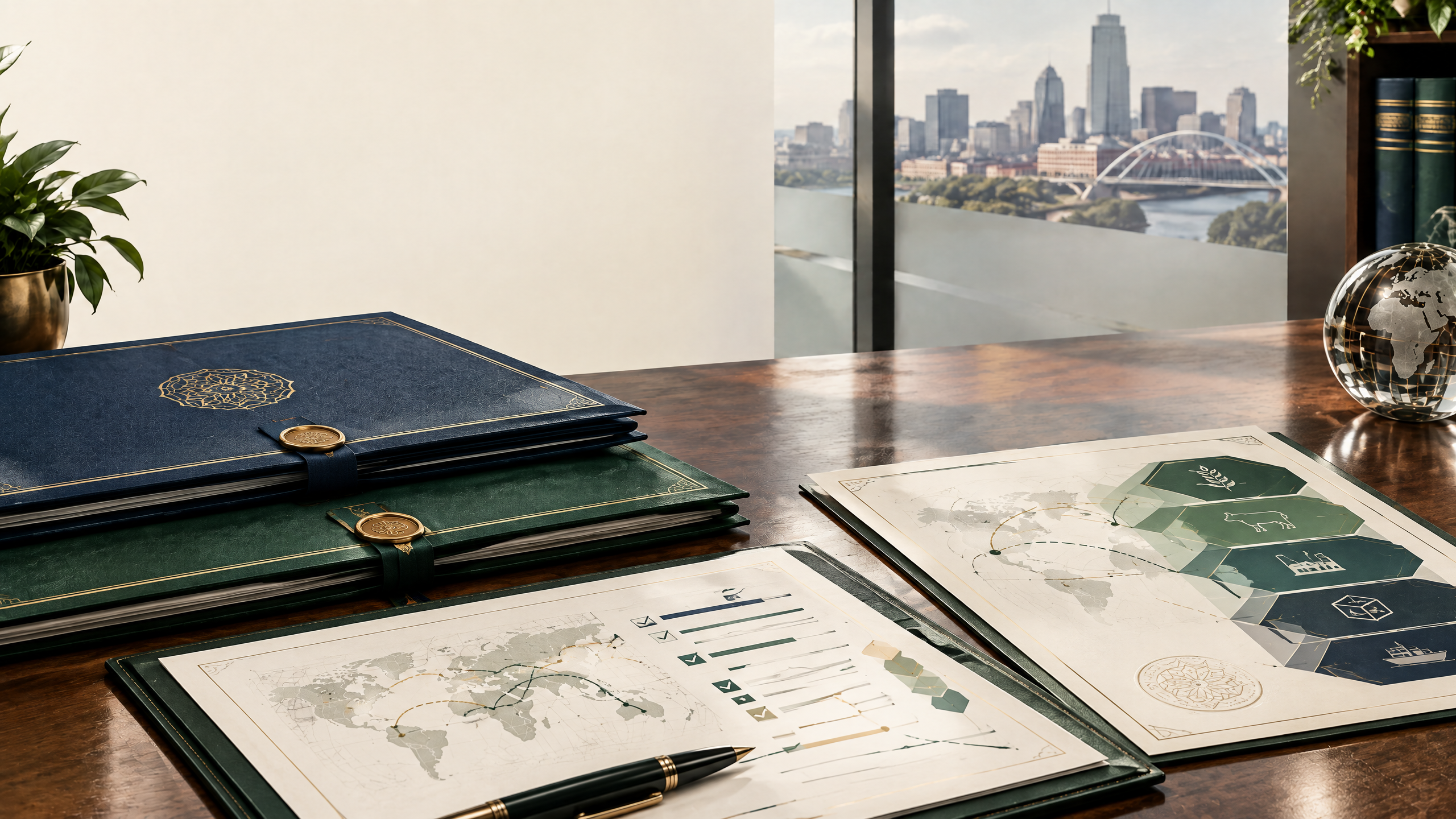 Cross-border certification assessment with one accreditation file, U.S. branch records, scope boundaries, and a precise evidence matrix.