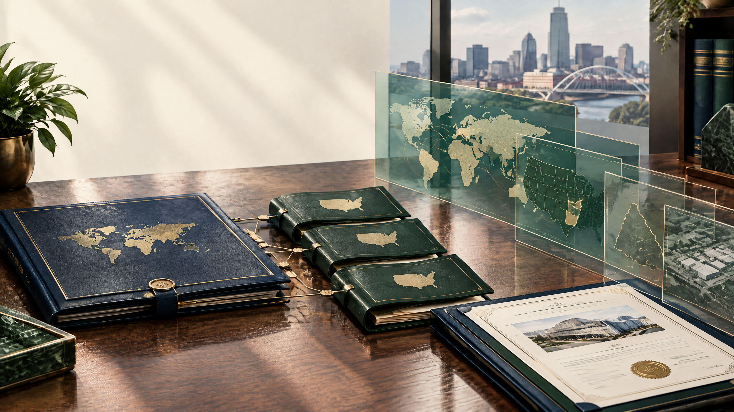 U.S. branch certification assessment with foreign-authority recognition, branch records, facility evidence, and separated parent-control files.